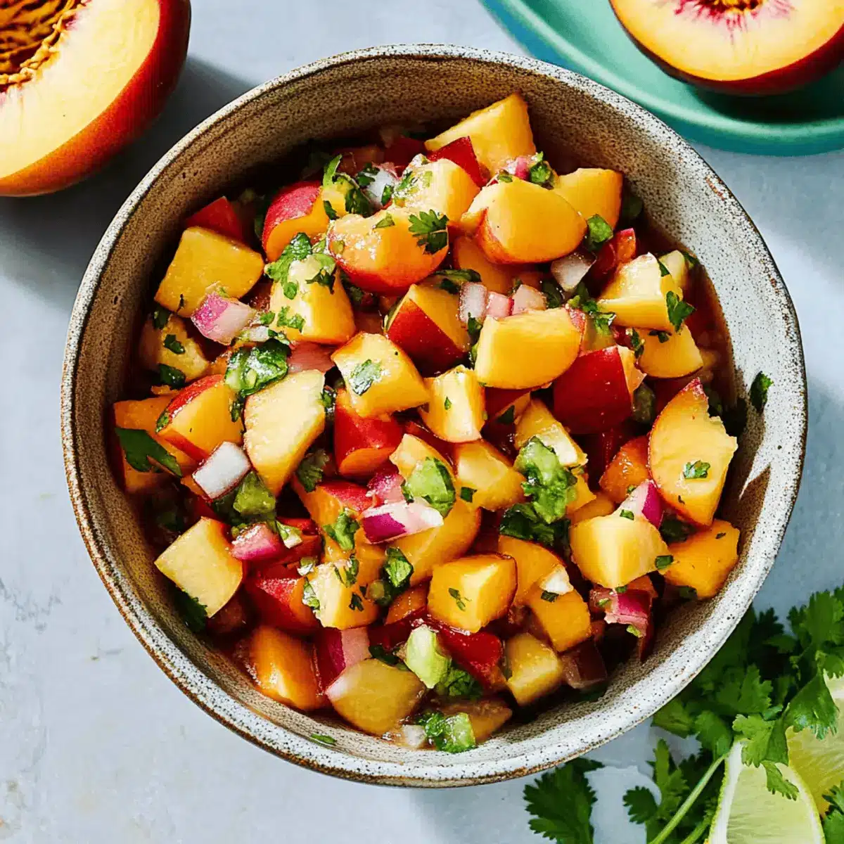 Beyond Chips: Elevate Meals with Versatile Homemade Peach Salsa